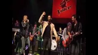 THE VOICE   USHER, BLAKE SHELTON, SHAKIRA, ADAM LEVINE   COME TOGETHER LIVE @ HOLLYWOOD 5 9 2013)