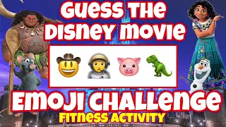 Guess the Disney Movie Emoji Challenge Warm-up / Brain Break