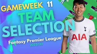 FPL GW11 WILDCARD DRAFT TEAM SELECTION! | Fantasy Premier League 2022/23