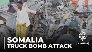 Somalia truck bomb attack: At least 18 killed in town of Beledweyne