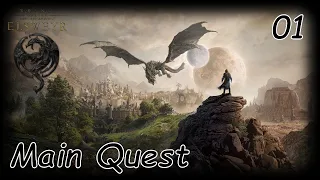 Start of Adventure ESO ELSWEYR GAMEPLAY WALKTHROUGH Full Main Story #1