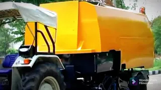 Trailer Mounted Road Sweeping Machine | Road Sweeper