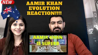 AUSTRALIAN Couple Reacts to AAMIR KHAN EVOLUTION (1973-2018) | REACTION | Sim & Mandeep