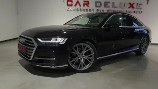 CAR DELUXE GLIWICE **  █▬█ █ ▀█▀ AUDI A8 D5 MATRIX ALU 21 WENTYLE MASAŻE KAMERY 360 ROLETKI ACC DVD