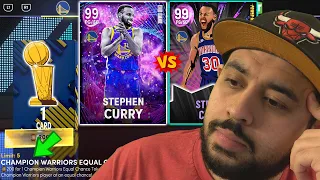 2K ADDED A FREE INVINCIBLE AND CHAMPIONS PACKS BUT ENDGAME STEPH CURRY IS WHO WE WANT IN NBA 2K22