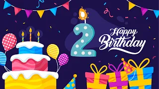 2nd Birthday Song │ Happy Birthday To You