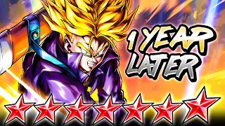 (Dragon Ball Legends) LF GRN SSJ TRUNKS 1 YEAR LATER! HOW WELL HAS HE AGED?