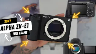 Unboxing the Sony ZV-E1: The Ultimate Full-Frame Mirrorless Vlogging Camera!