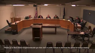 Morgan County Planning Commission  Meeting December 8,  2022