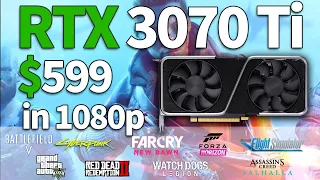 GeForce RTX 3070 Ti in FHD | Test in 10 Games | 1080p