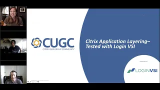 CUGC Connect (05-13-20): Citrix Application Layering–Tested with Login VSI