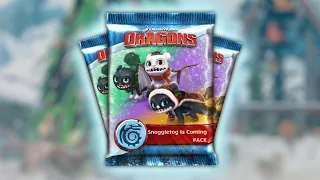 2022 "SNOGGLETOG IS COMING" - Card Pack Showcase | Dragons: Rise of Berk