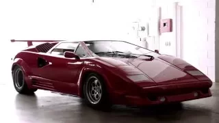 Lamborghini Countach with Valentino Balboni