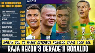 RAJA REKOR 3 DEKADE👑Jumlah Gol Ronaldo Yg Dibutuhkan Capai 1000 Gol🔥Ronaldo Pensiun U-40🥹