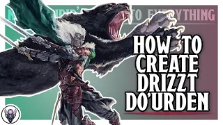 How to play as Drizzt Do'Urden in 5e (D&D Beyond)