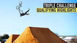 QUALIFYING HIGHLIGHTS! BMX TRIPLE CHALLENGE - ARLINGTON TEXAS 2024