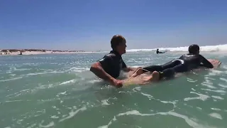 Surfing Muizenberg