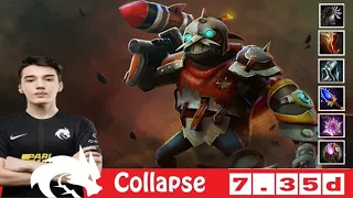 [DOTA 2] TSpirit.Collapse the CLOCKWERK [OFFLANE] [7.35d]