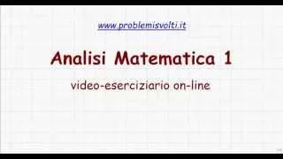 Analisi Matematica 1 - Lista 6 - Prob. 2