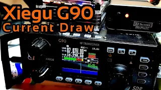 Xiegu G90 HF SDR Transceiver Current Draw Review
