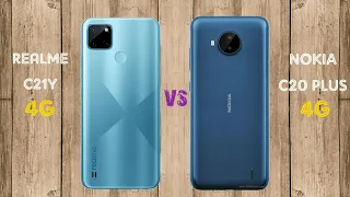 Realme C21Y 4G vs Nokia C20 Plus 4G