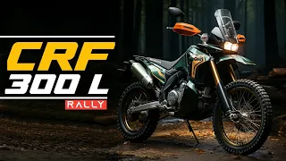 *Exciting Updates* Await with the 2024 Honda CRF 300L Rally Adventure Bike