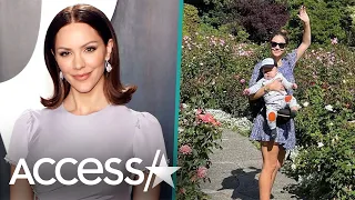 Katharine McPhee Reveals Son Rennie’s Face For First Time