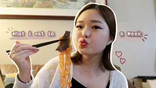 *realistic* what i eat as a korean college student | quarantine edition 🍽