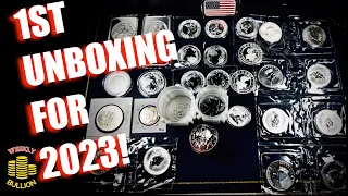 1st Unboxing | Silver Stacking For 2023