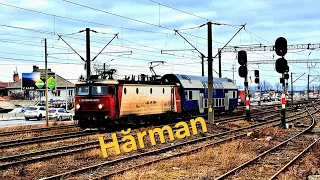 166. ●Hărman (M400) • #trenuri / #trains ◇ Feb.'24 #trainspotting