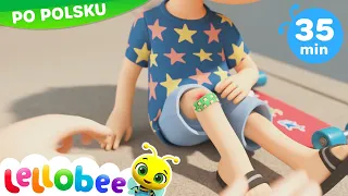 Bebê fez um dodói | Lellobee | Bajki i piosenki dla dzieci! | Moonbug Kids po polsku