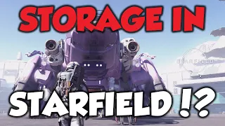 Starfield STORAGE Guide