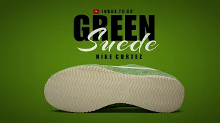 GREEN SUEDE 2023 Nike Cortez OFFICIAL LOOK AND PRICE