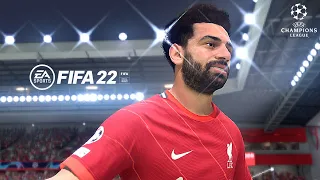 FIFA 22 | Liverpool vs Manchester City | Ft. Haaland, D. Núñez, Salah| Champions League Gameplay