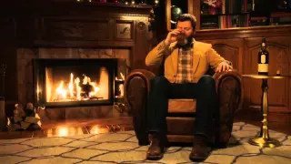 Nick Offerman's 'Yule Log' + The Fragrance of Dark Coffee