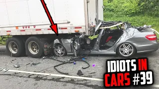 Hard Car Crashes & Idiots in Cars 2022 - Compilation #39