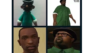 Grove Street ft. Gorillaz - Feel Smoke Inc. | Big Smoke meme