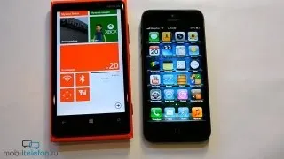 Nokia Lumia 920 vs iPhone 5: сравнение (speed comparison)