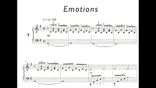 Emotions - Day Dreams Pieces for Piano by Daniel Hellbach No. 8 Am