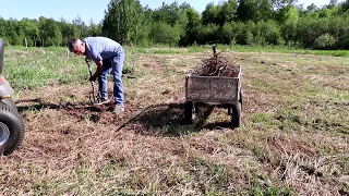 THE FARMHOUSE. Mowing the pastures. Melissa's Birthday. Getting closer to the barn.