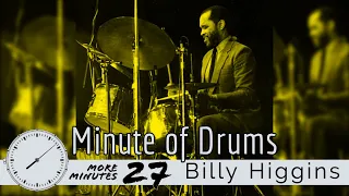 Swingin' Comping Phrase from Billy Higgins / Minute of Drums / More Minutes 27