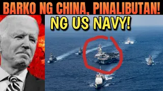 Tatlong US destroyers pinalibutan ang Aircraft Carrier ng China! (REACTION & COMMENT)