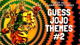 JoJo's Characters Theme Quiz - JoJo's Bizarre Adventure Part 1, 2 and 3 - JOJO Themes #2