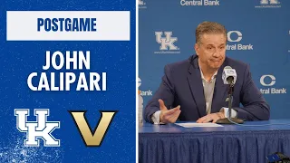 John Calipari talks Kentucky's Senior Night win over Vanderbilt