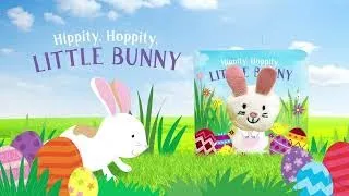 Hippity, Hoppity, Little Bunny Finger Puppet Board Book for Babies and Toddlers