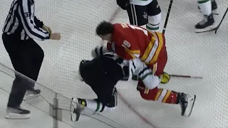 Gaudreau Goal Waved Off | Tkachuk Goes After Klingberg