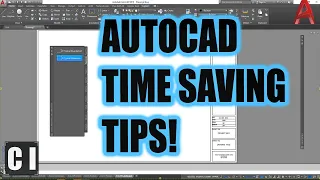 8 Simple Time Saving AutoCAD Tricks! - Easy Must-Know Productivity Tips