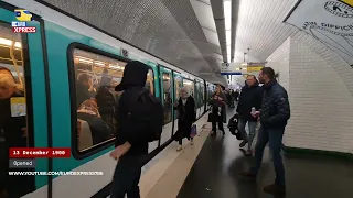 Paris metro network Line 2( Public transport) Euro Express