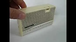 Made in Japan Transistor Radio_Candle PTR-100