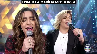 Lauana Prado e Paula Mattos Cantam  "Supera" - TRIBUTO A MARÍLIA MENDONÇA
